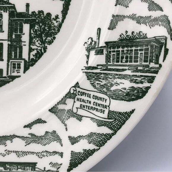 Kettlesprings Kilns Enterprise Alabama 75th Diamond Jubilee Commemorative Plate - Picture 13 of 14